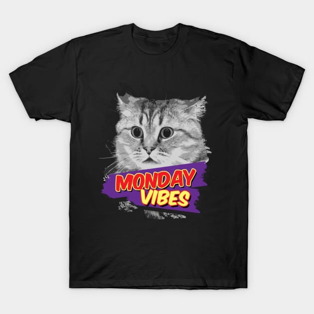 Monday vibes T-Shirt by DoubleZero_24